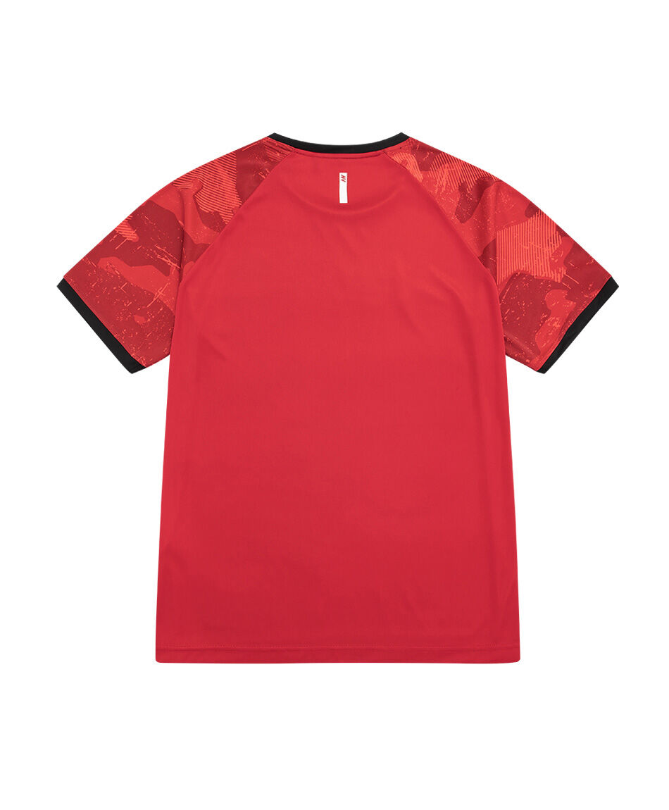 Remera deportiva hombre esencia roja