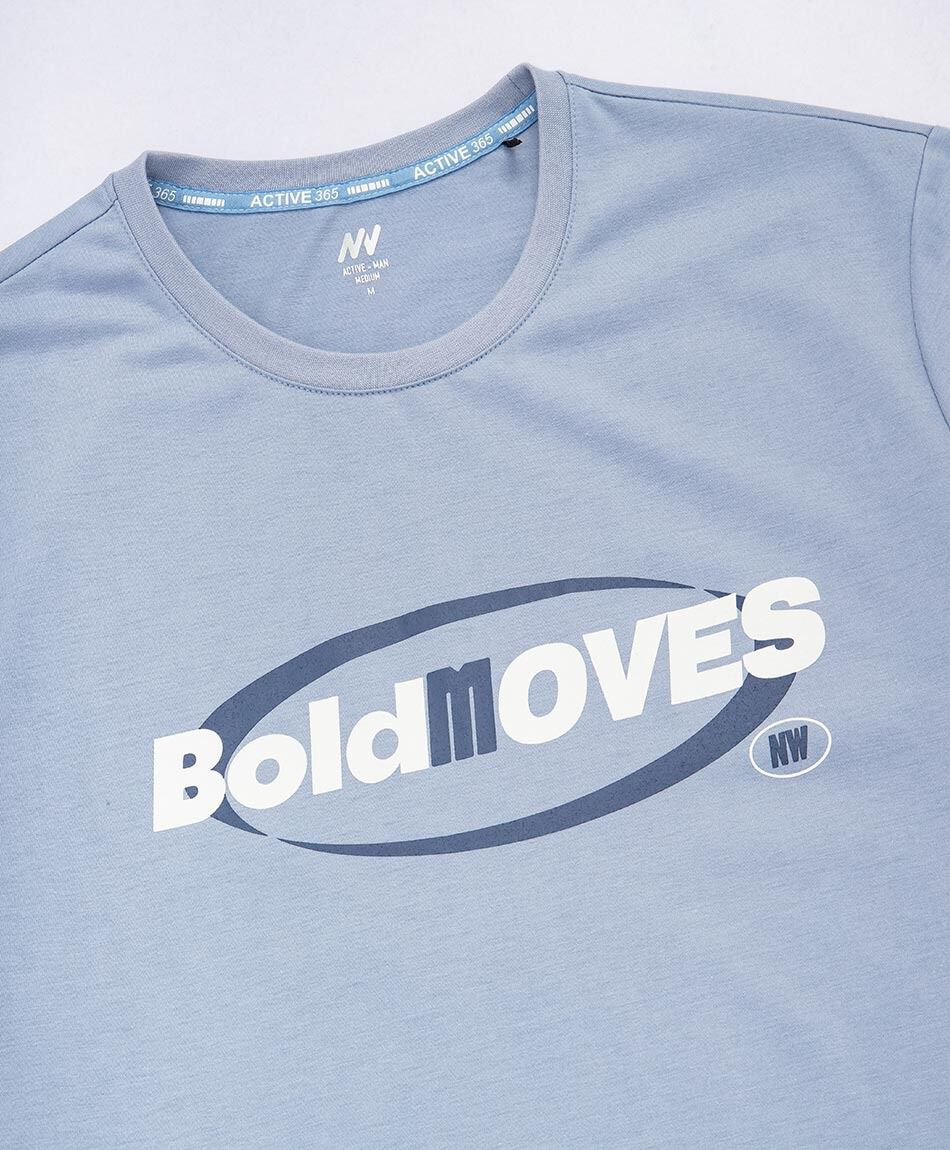 Remera deportiva hombre bold moves