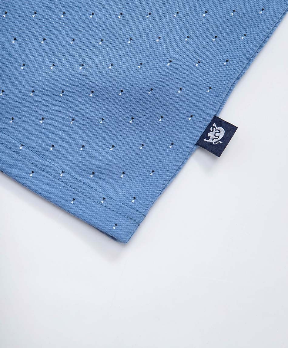 Remera hombre polo puntos
