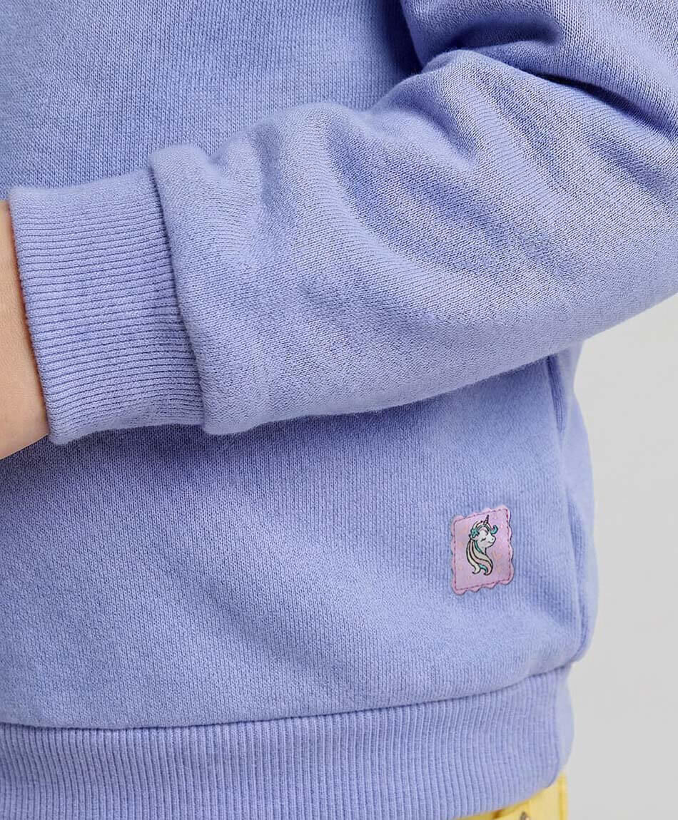 Buzo beb&eacute; b&aacute;sico lila