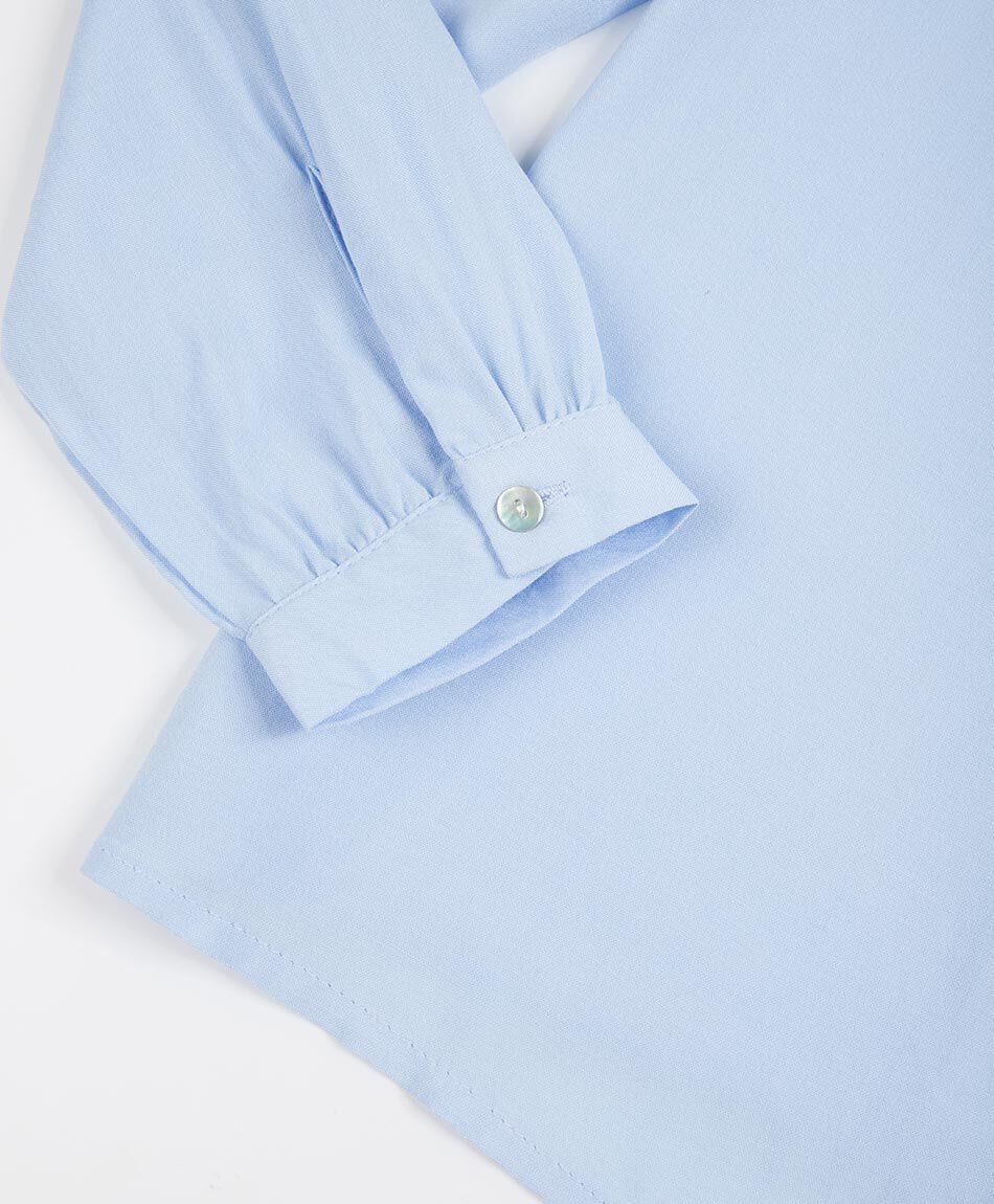 Blusa mujer camisera lisa