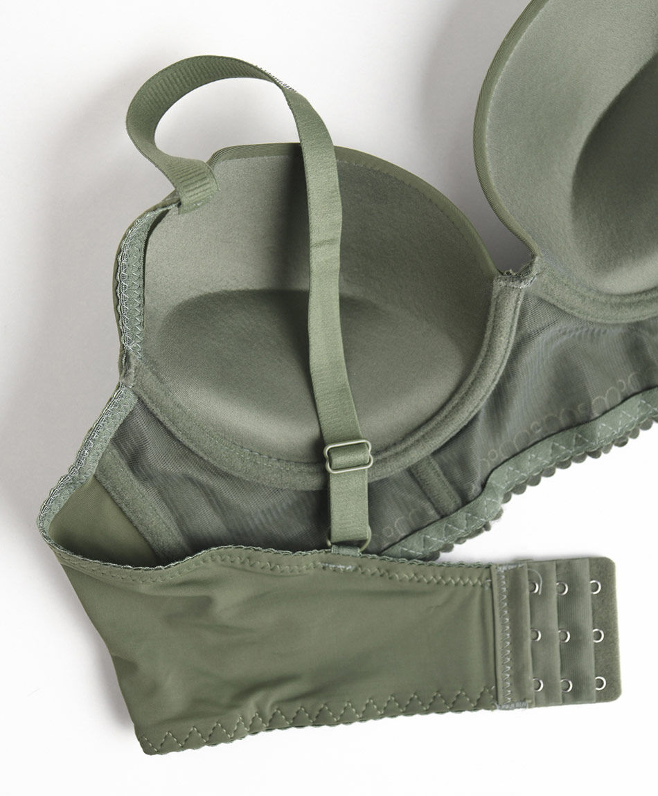 Corpi&ntilde;o mujer push up pretina ancha