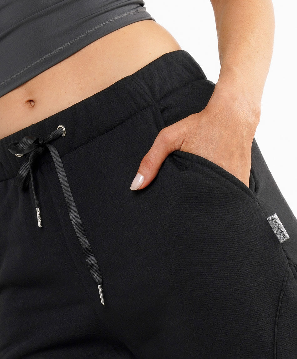 Pantal&oacute;n deportivo mujer jogger negro