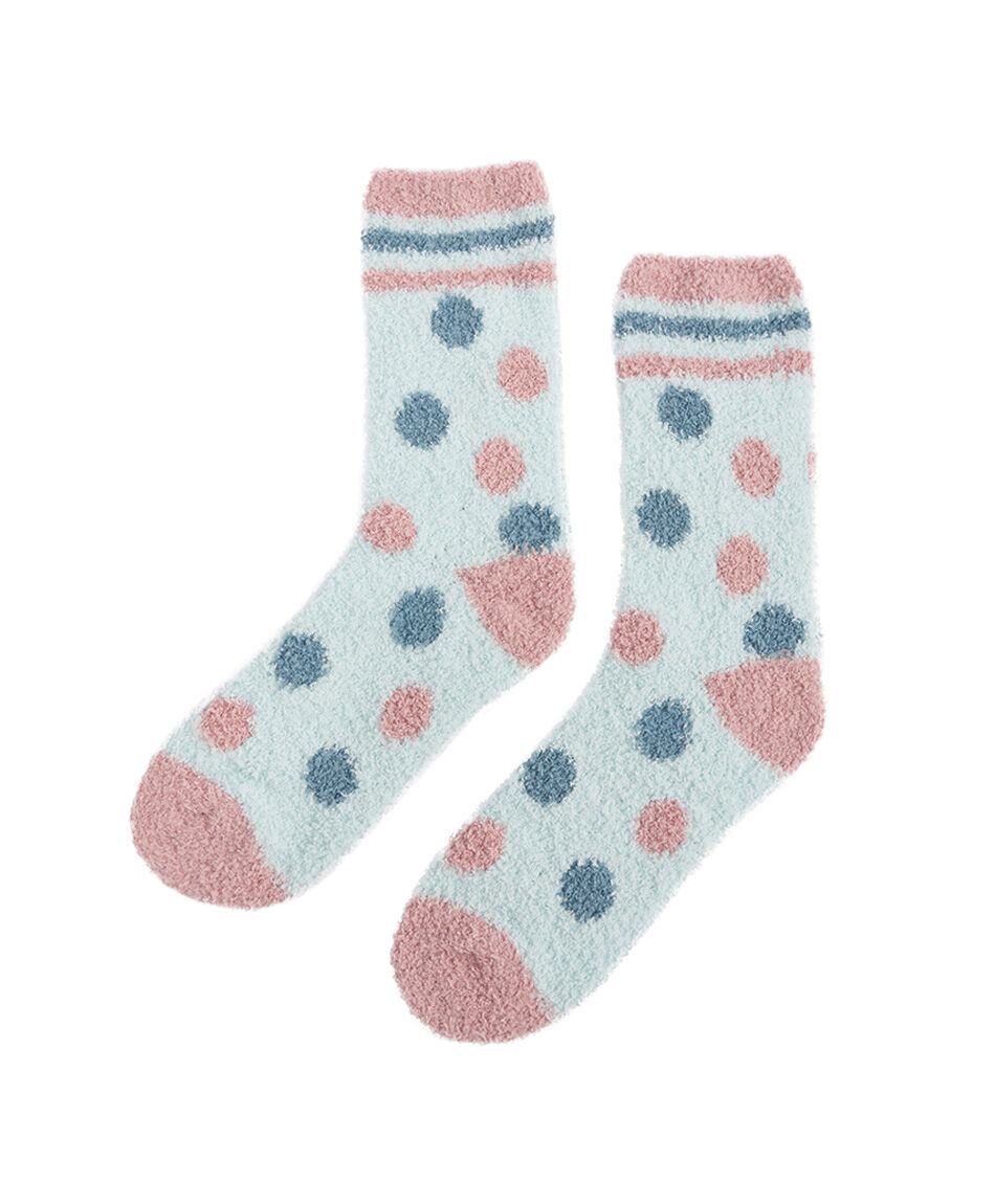 Pack 2 medias mujer invierno puntos