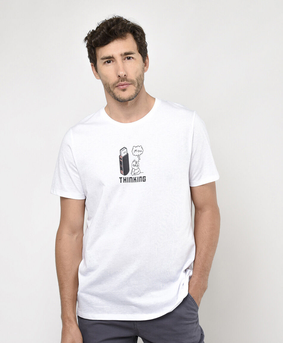 Remera hombre thinking