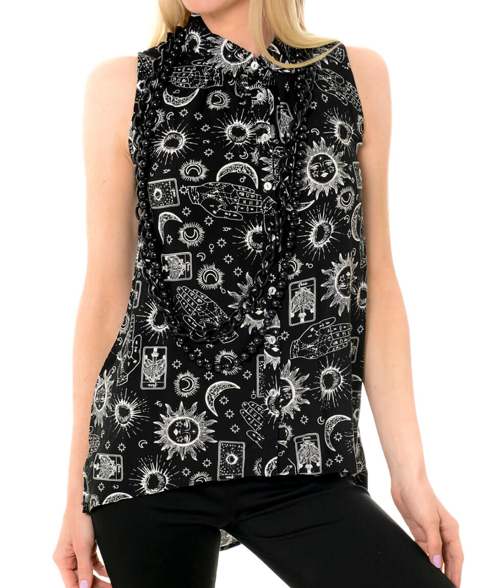Blusa estampada