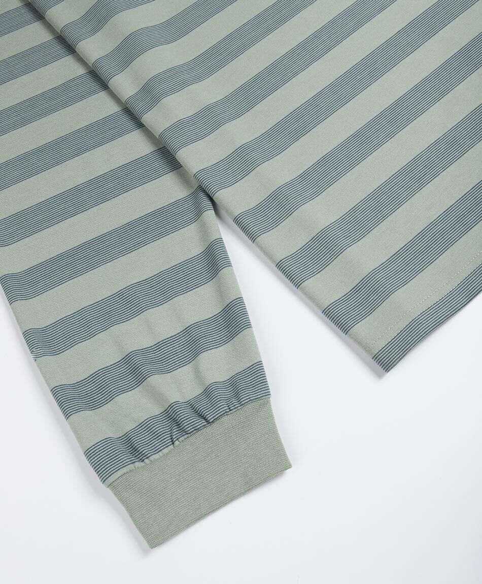 Pijama hombre l&iacute;neas bicolor