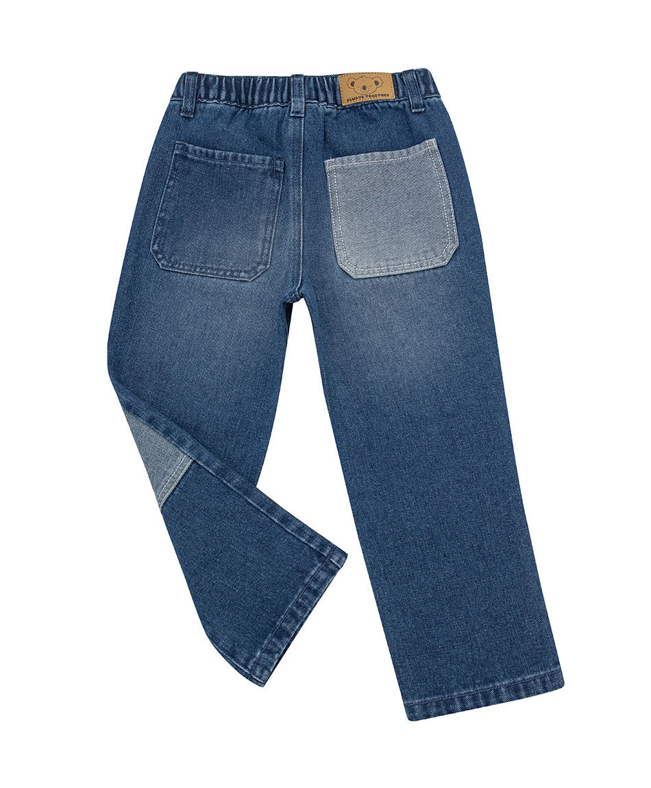 Jeans beb&eacute; parches