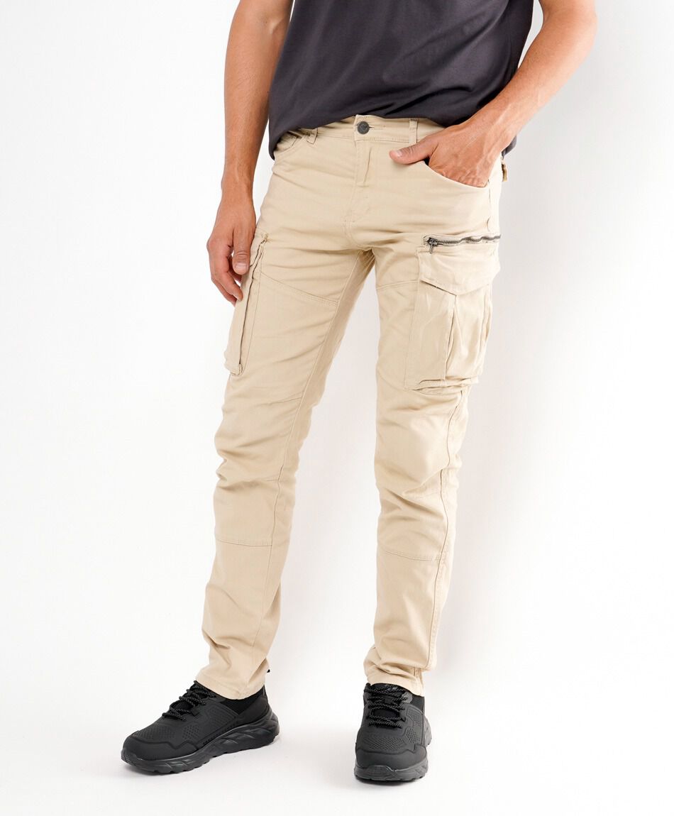 Pantal&oacute;n hombre cargo colores