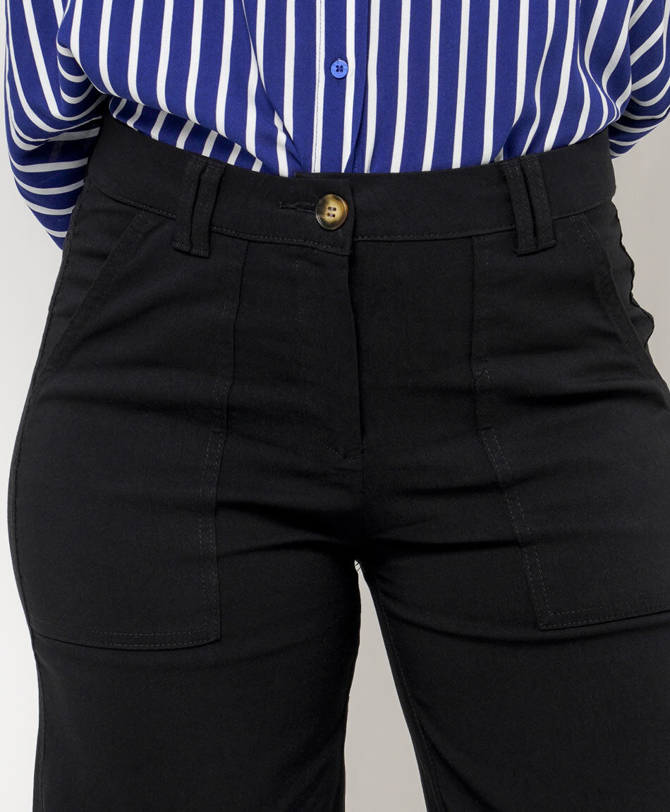 Pantal&oacute;n mujer bolsillos straight