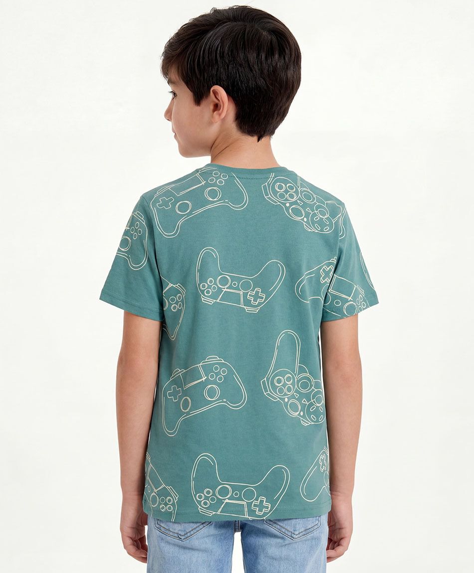 Remera ni&ntilde;o control gamer