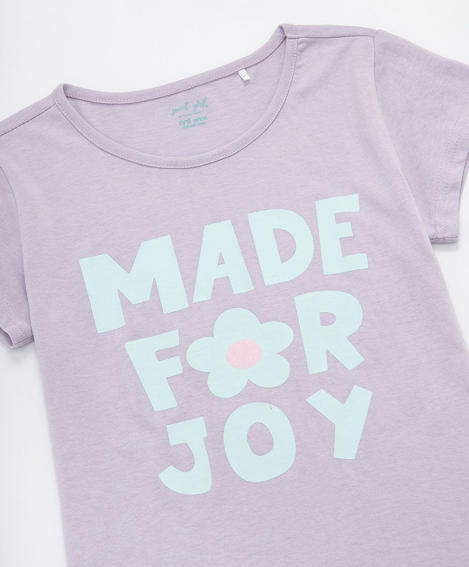 Remera nina made for joy