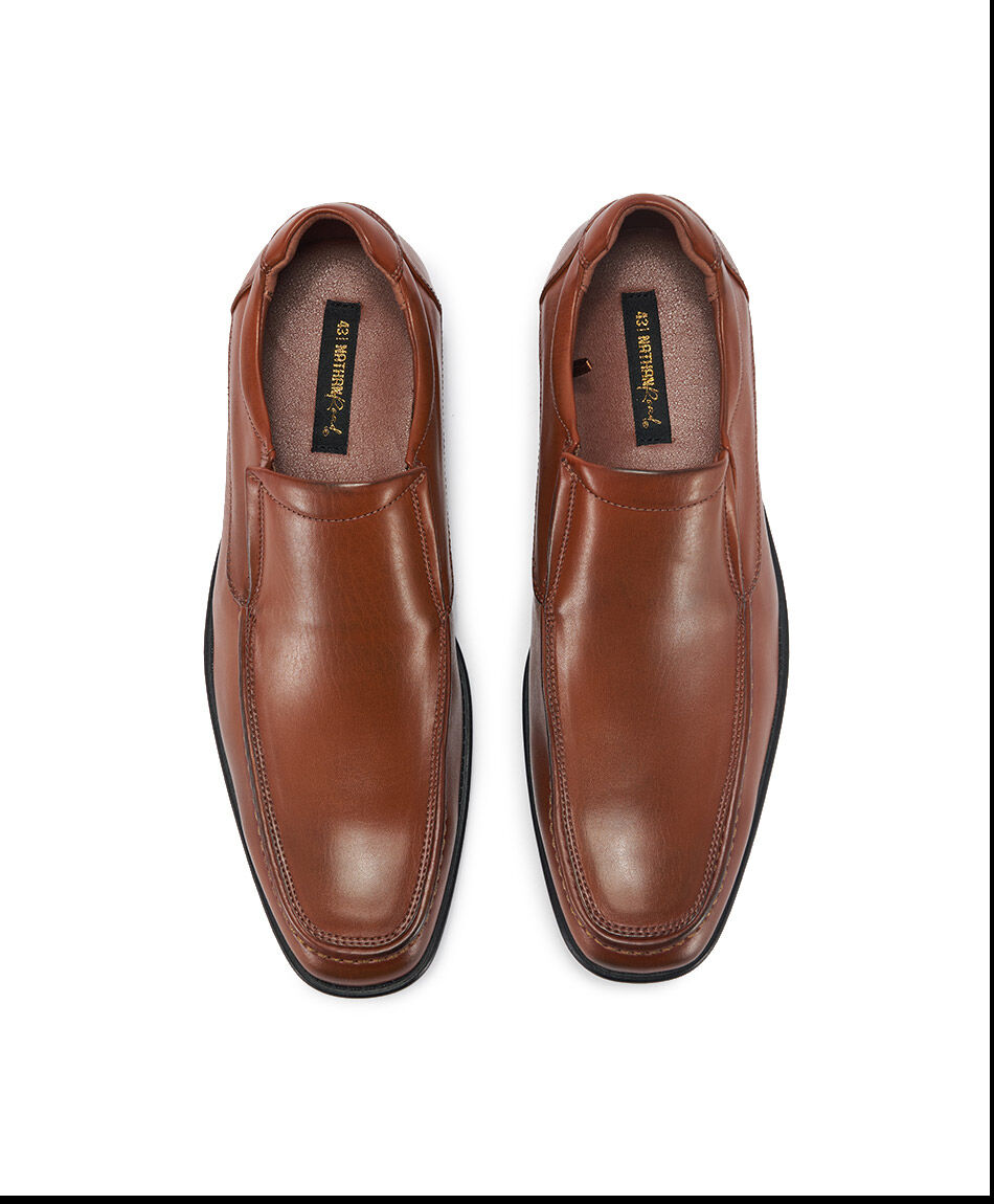 Zapato hombre mocas&iacute;n caf&eacute;