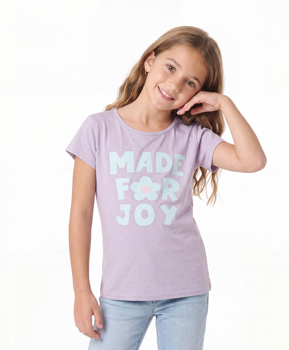 Remera nina made for joy