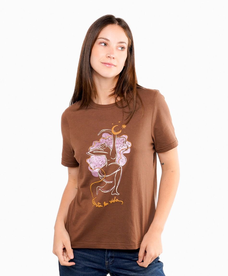 Remera mujer danza de luna