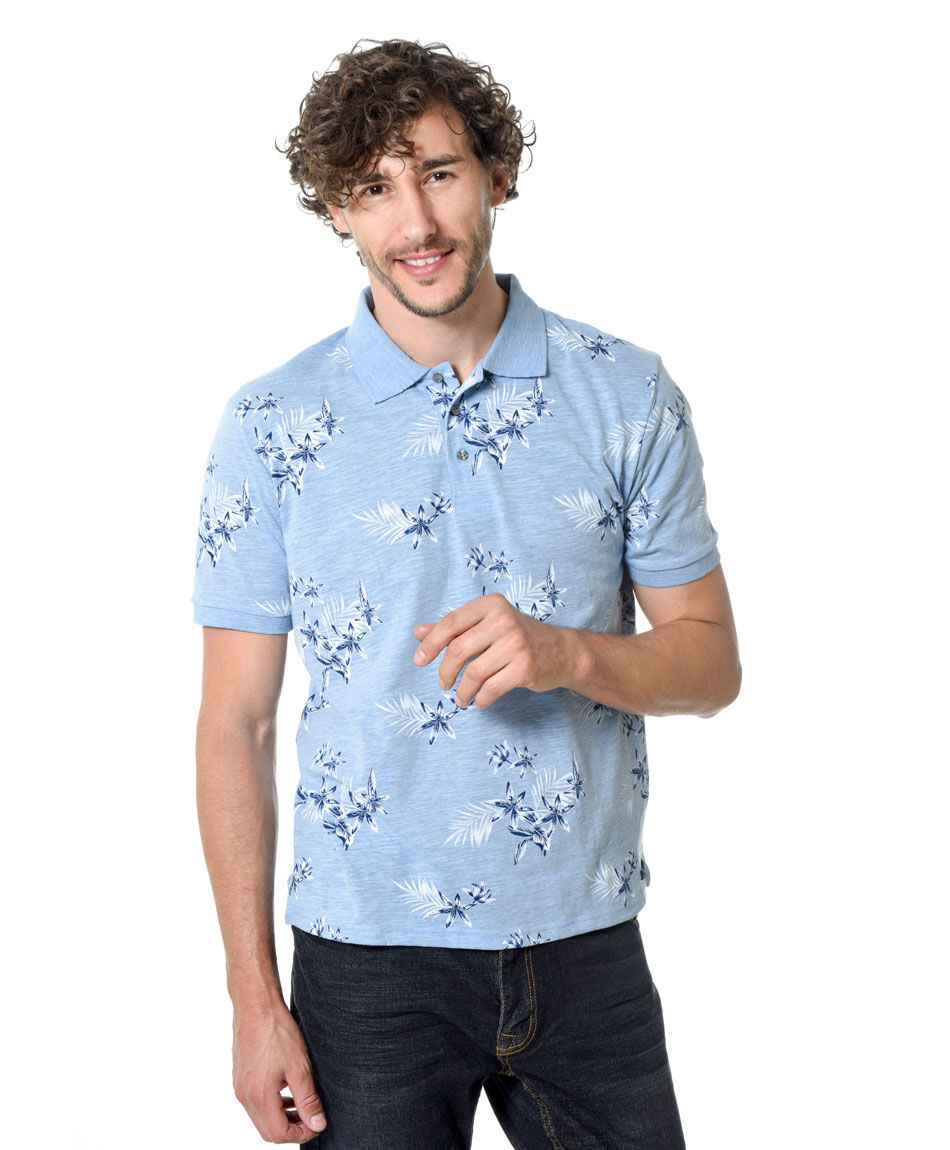 Polera cuello polo