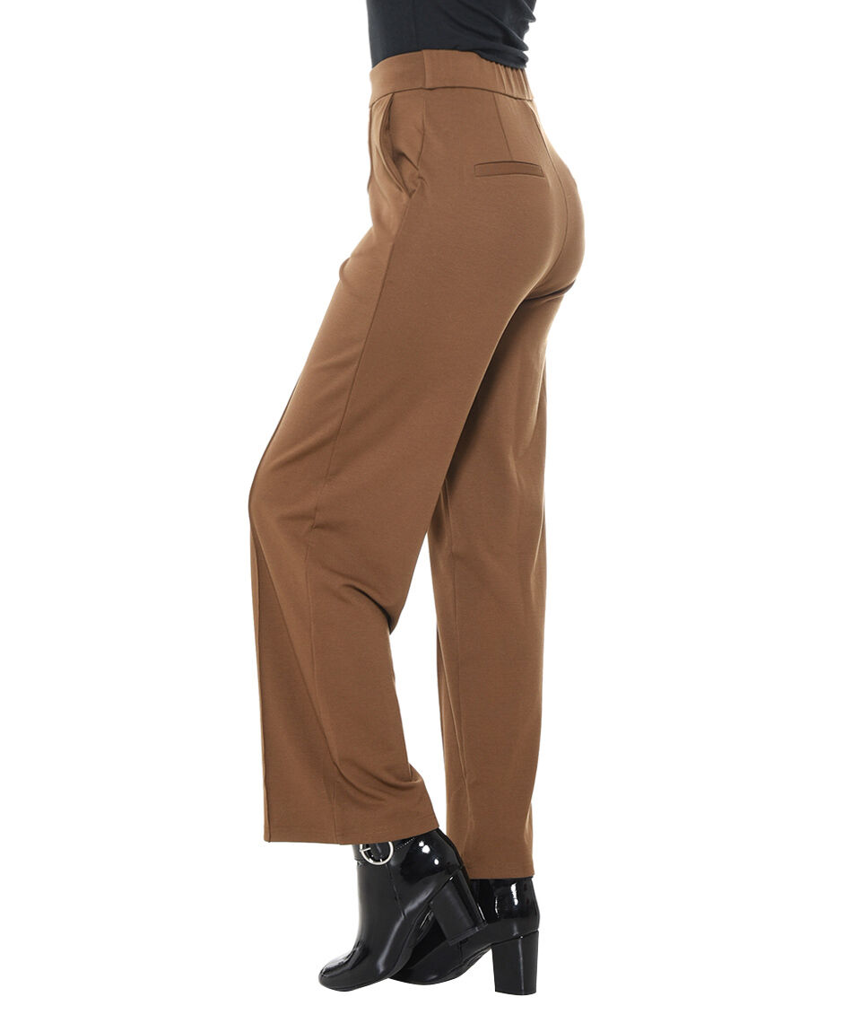 Pantalon ancho alforza