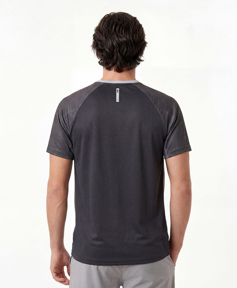 Remera deportiva hombre ondas active