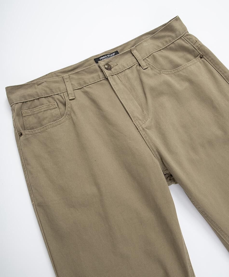 Pantalon hombre estilo vintage brown