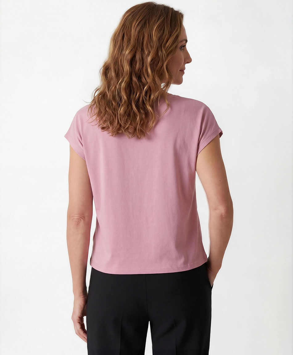 Remera mujer top floreado