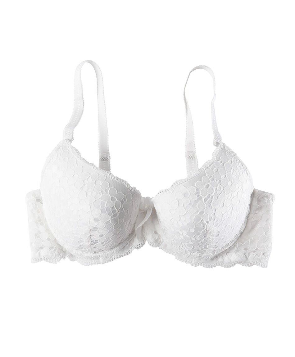 Corpi&ntilde;o mujer florcitas push up