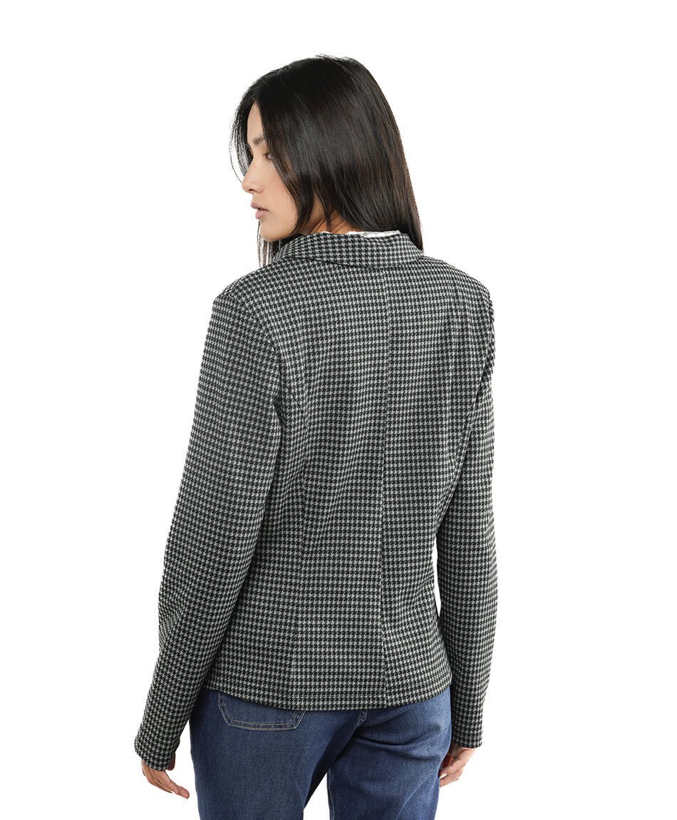 Blazer mujer pied de poule