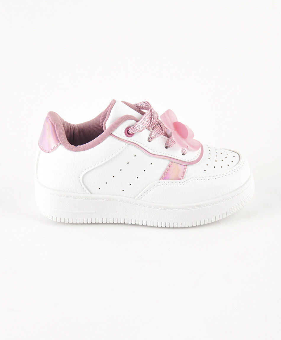 Zapatilla infantil (26 a 31) flor charm