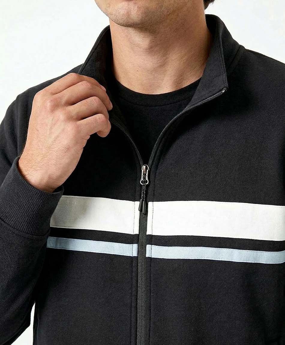 Buzo hombre cierre navy