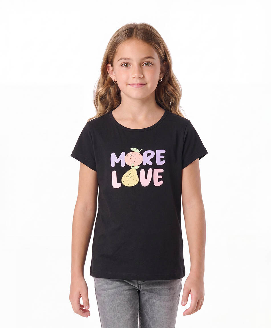 Remera ni&ntilde;a more love