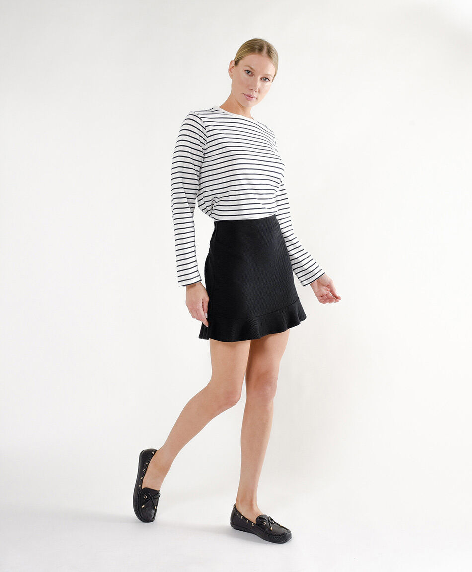 Pollera mujer vuelitos