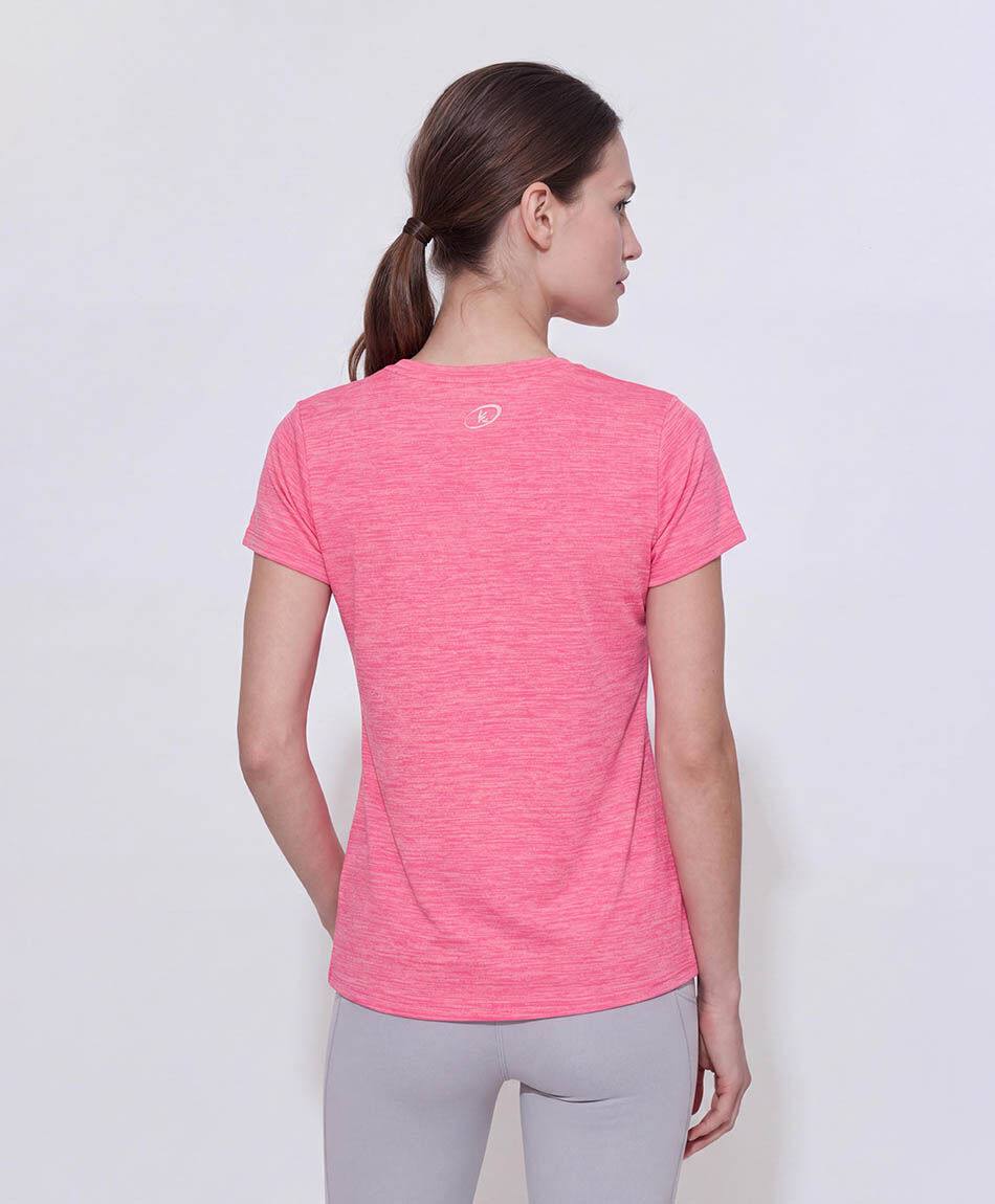 Polera deportiva mujer melange dance