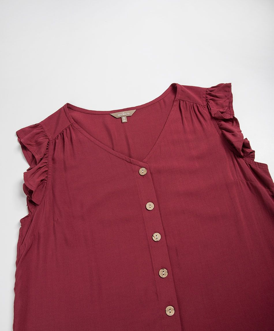 Blusa mujer lisa vuelos