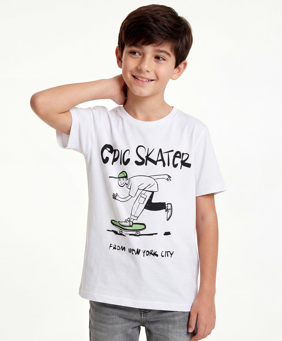 Polera ni&ntilde;o epic stkater