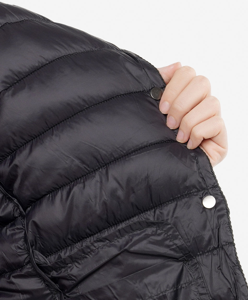 Parka mujer puffa con botones
