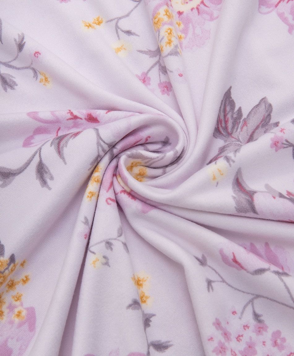 Camis&oacute;n mujer floreado rosada