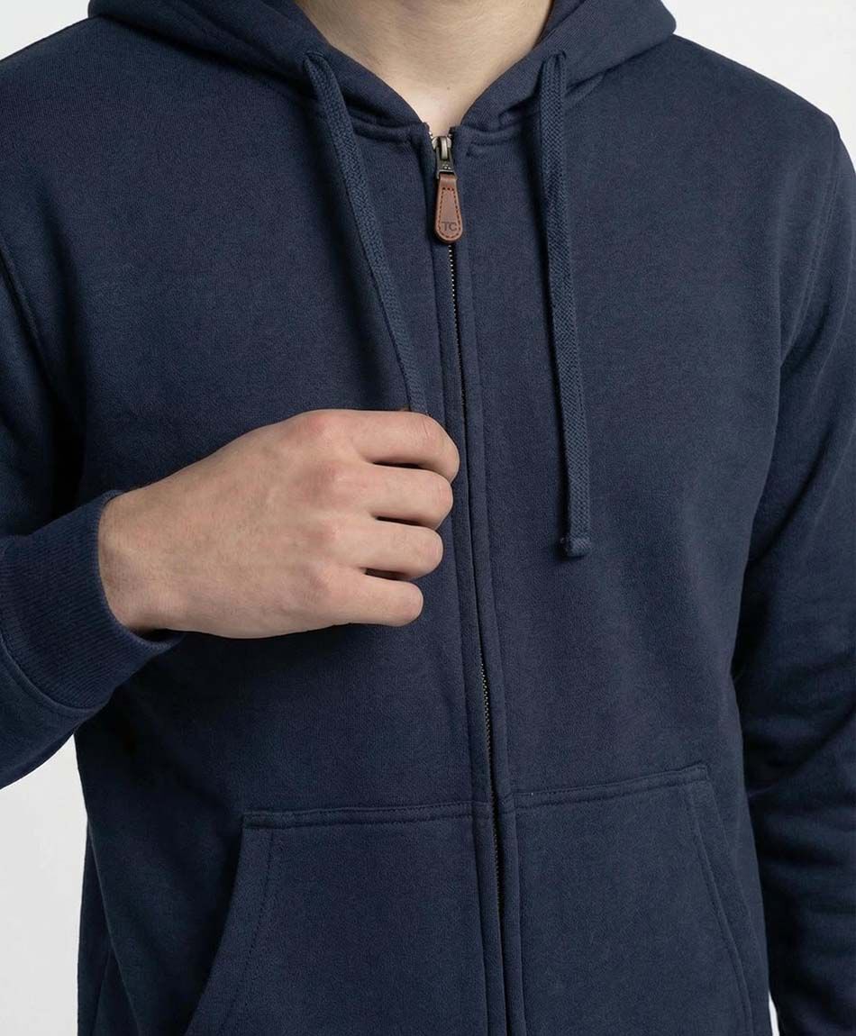 Buzo escolar full zipper navy