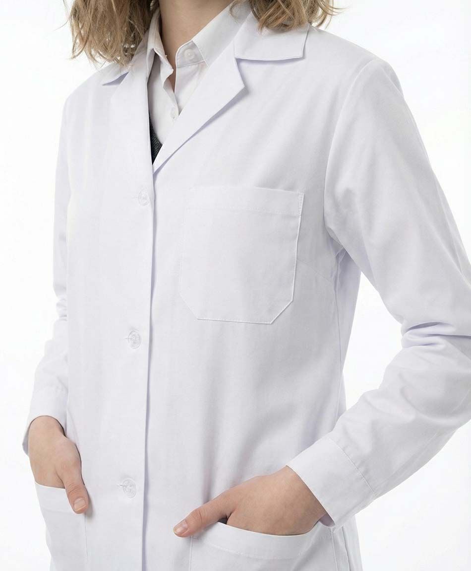 Guardapolvo escolar blanco&nbsp; &nbsp;