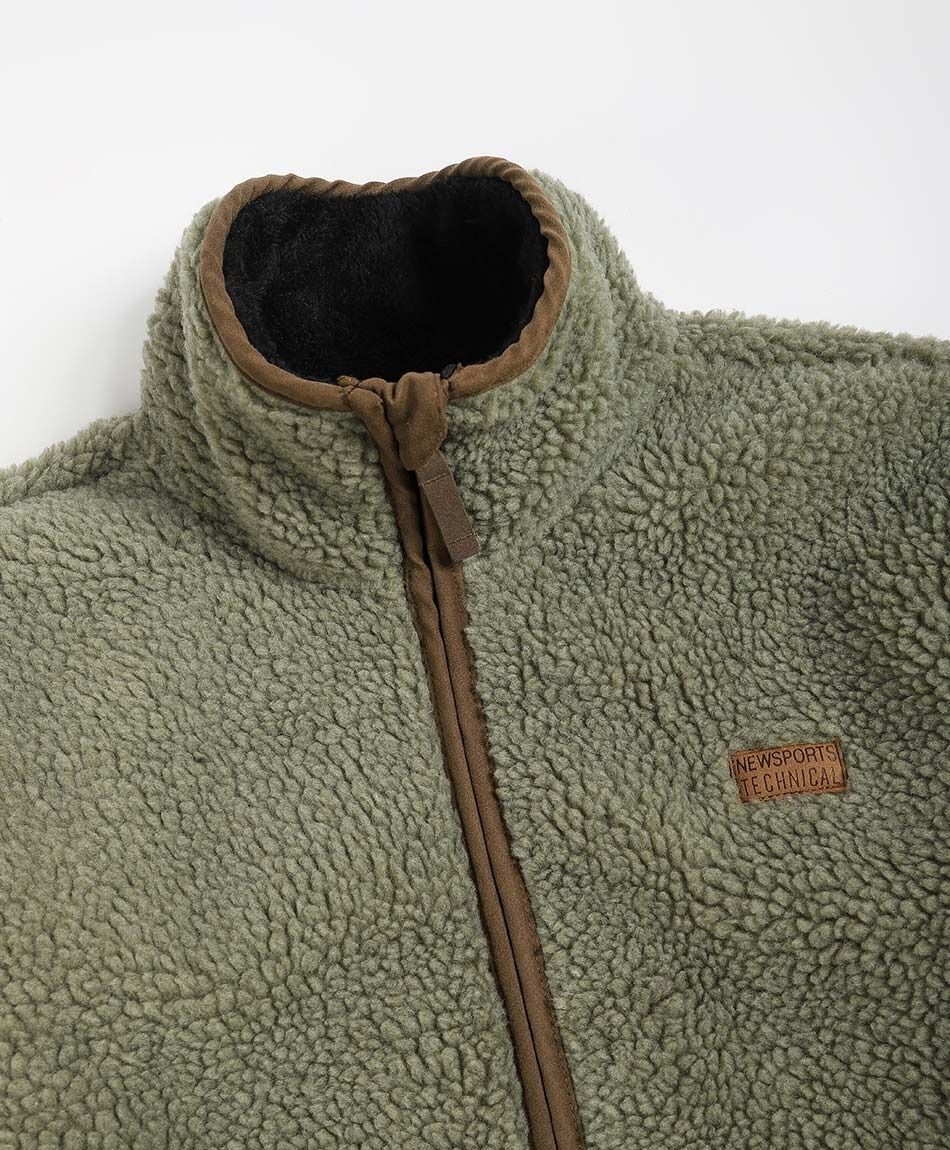 Campera deportiva hombre chiporro contraste