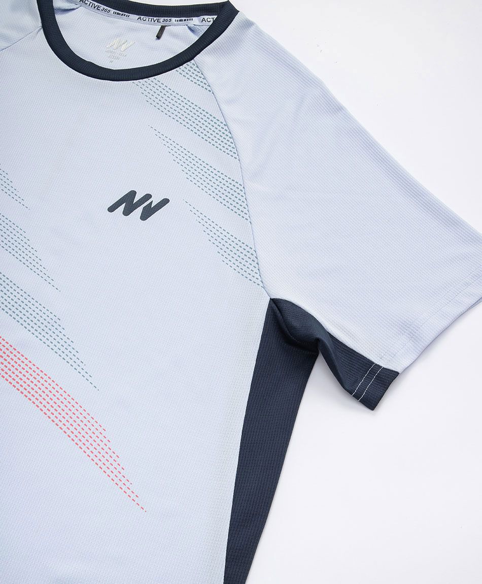 Remera deportiva hombre runner white