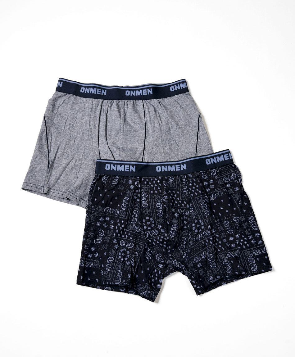 Pack 2 boxer hombre parches