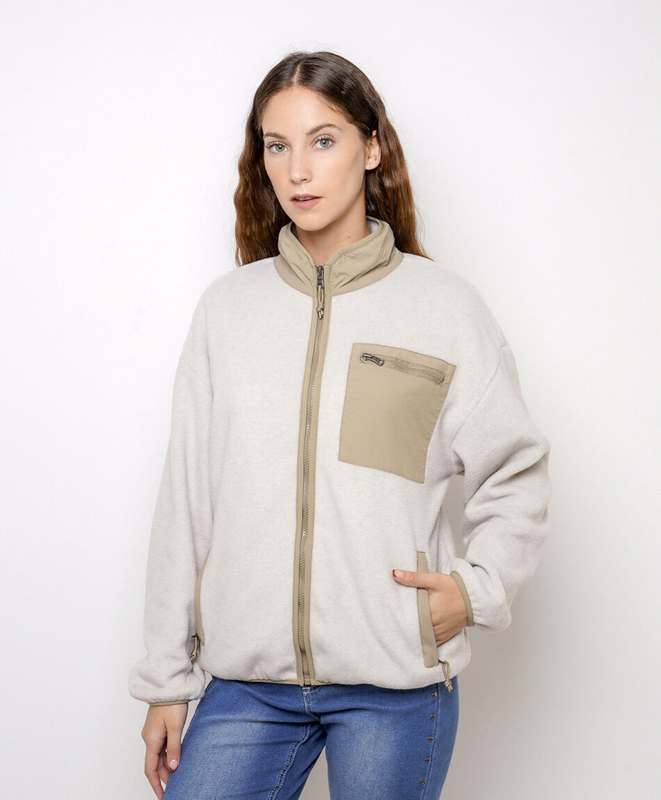 Polar mujer mix telas