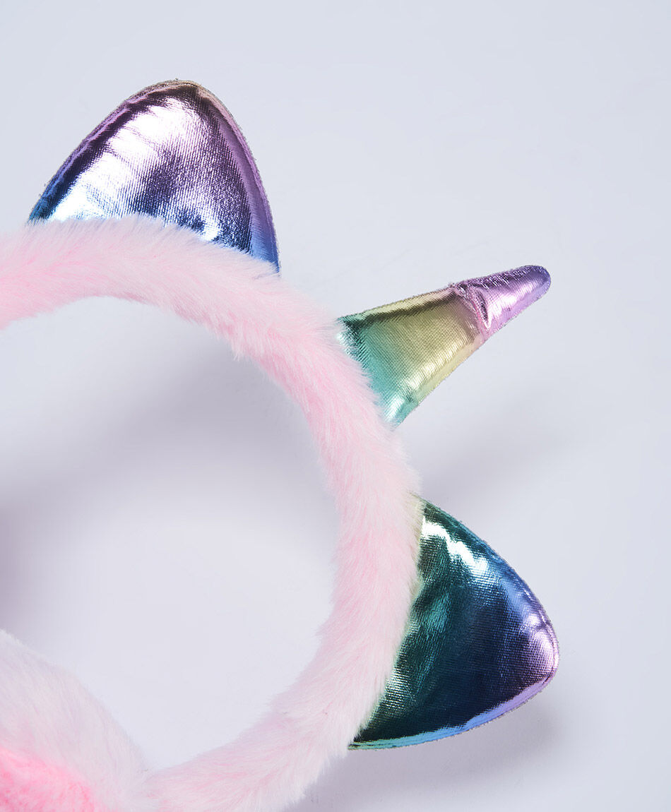 Orejera ni&ntilde;a dise&ntilde;o inicornio