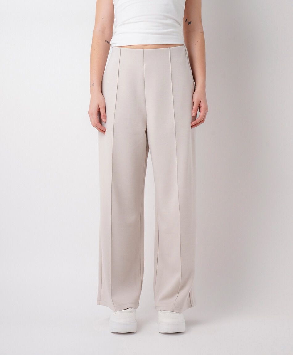 Pantal&oacute;n mujer liso costuras