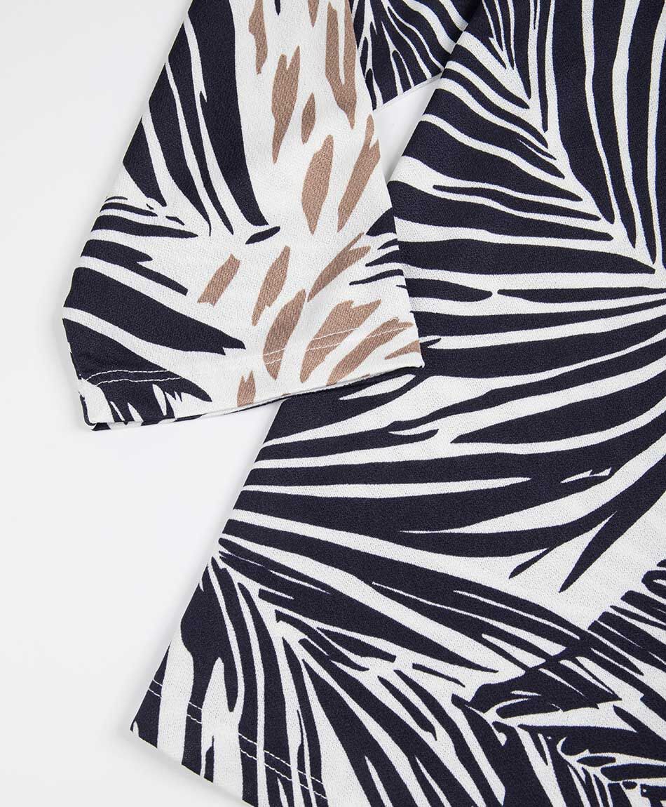 Remera mujer estampado mao