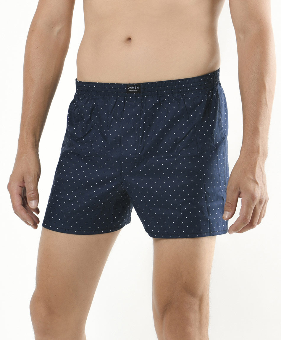 Pack 2 boxer hombre cuadros y puntos