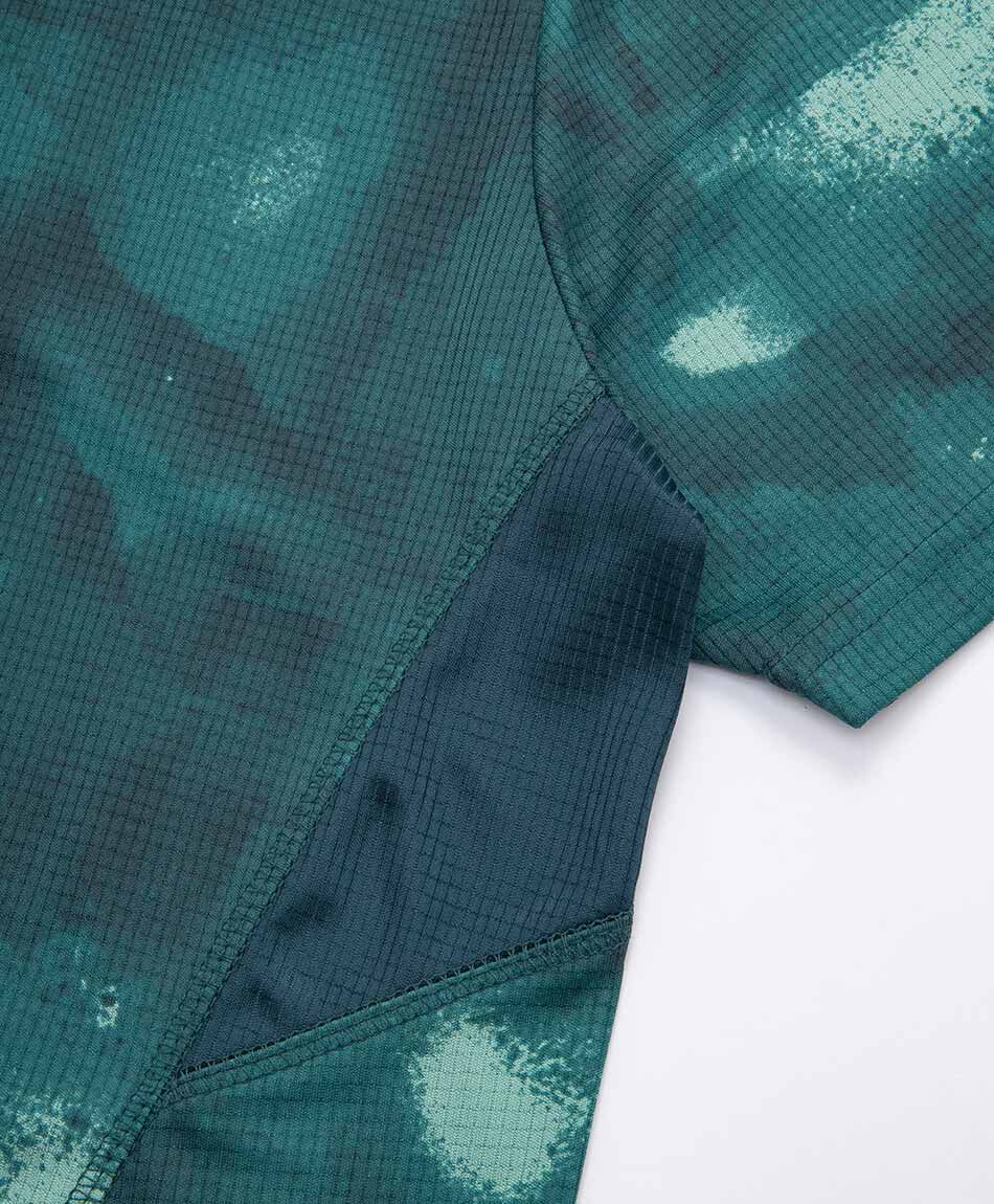 Remera deportiva hombre contrase green