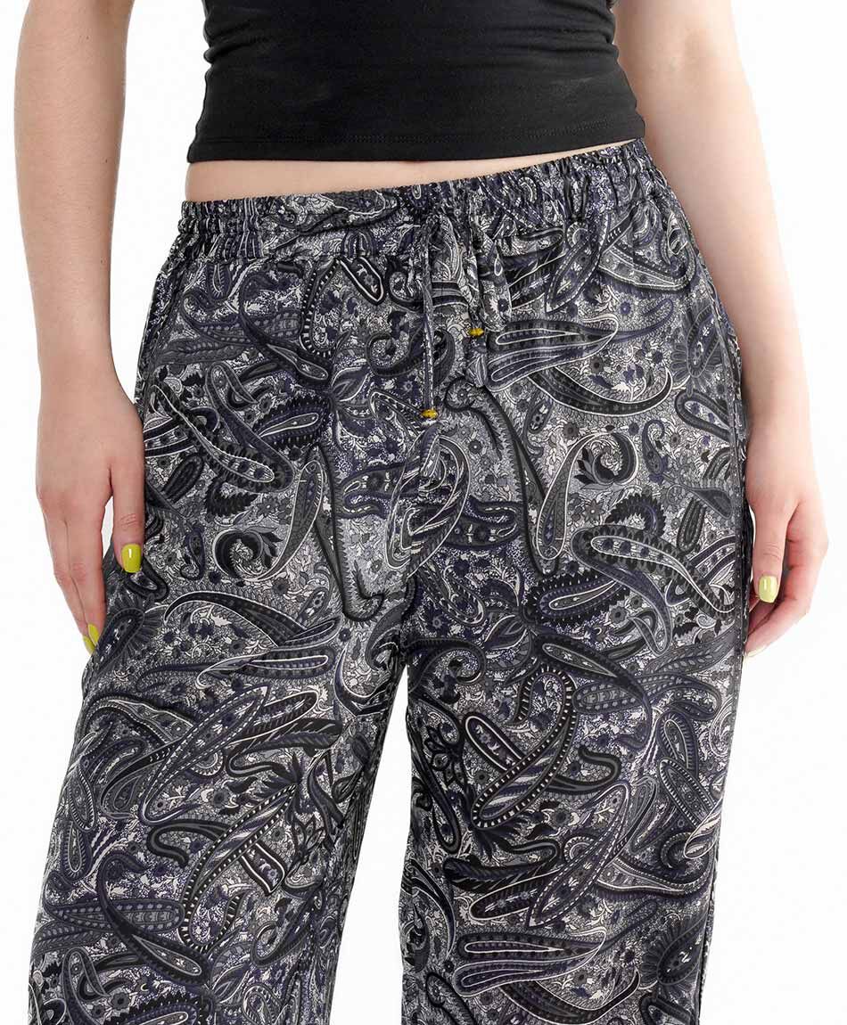 Pantal&oacute;n mujer estampado paisley
