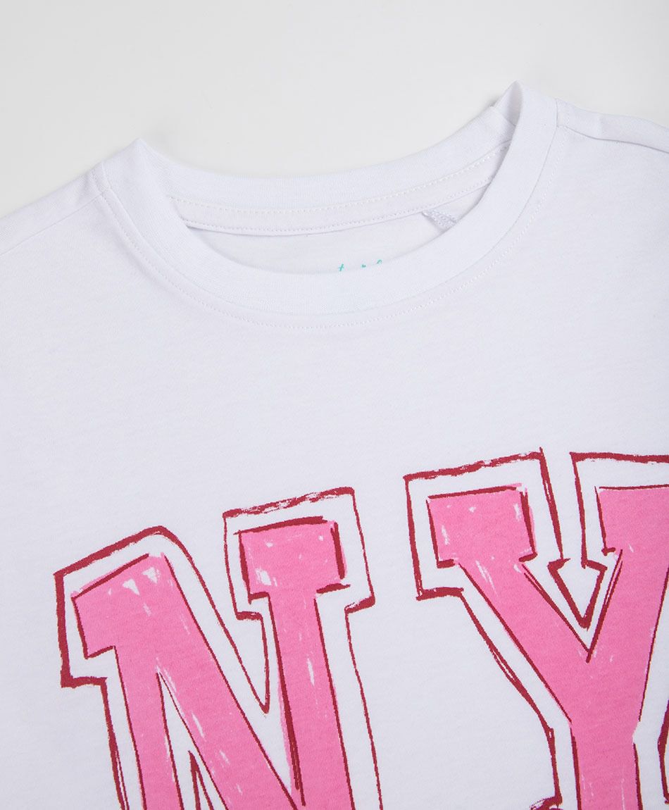 Remera ni&ntilde;a new york city