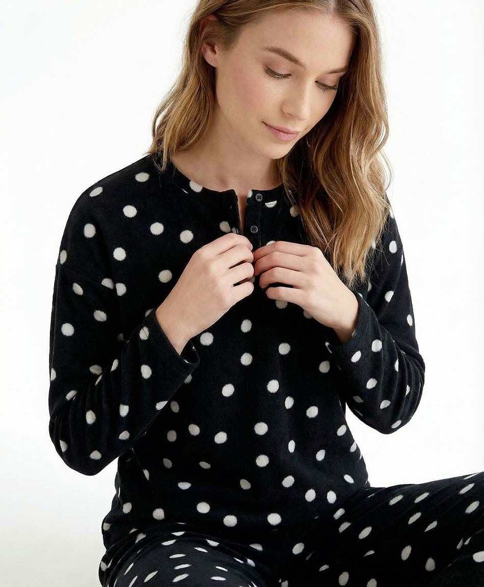 Pijama mujer micropolarpuntos