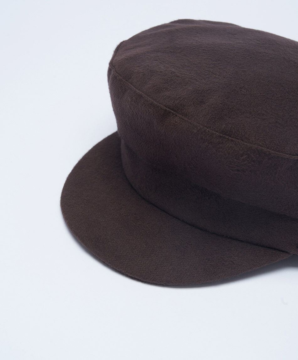 Boina hombre visera brown